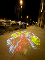 Sidewalk Light Art 4247_Windsor
