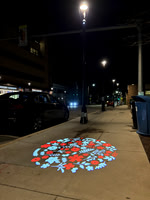 Sidewalk Light Art 4229_Windsor